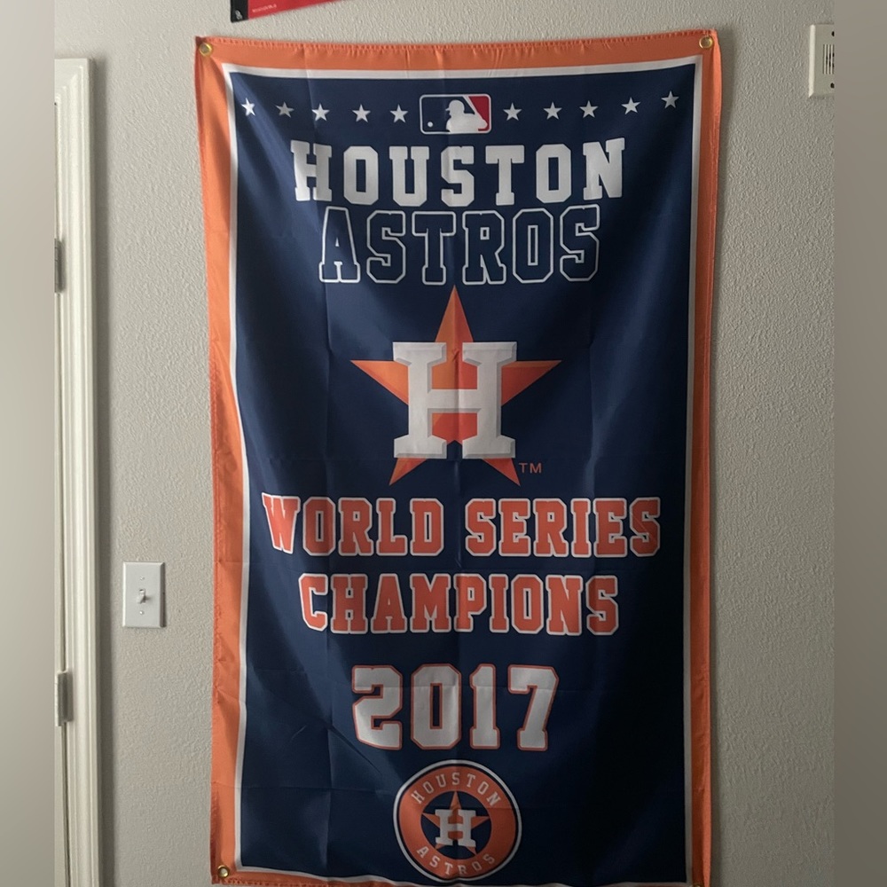 Houston Astros 2017 World Series Champions Banner